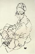 Egon Schiele Seated Woman oil painting